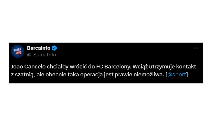 HIT! Piłkarz, który niedawno grał w Barcelonie, teraz CHCE WRÓCIĆ!